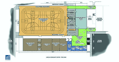 Lincoln Community Center Explansion Floor Plan