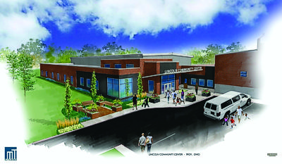 Licoln Community Center Expansion Rendering